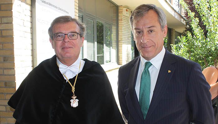 Eurocaja Rural traslada su apoyo y complicidad a la UCLM durante la apertura del Curso Académico 20182019