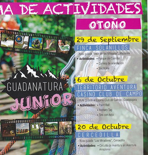 Guadanatura Junior no quiere que te aburras el próximo sábado 29 de septiembre 3 Guadanatura Junior no quiere que te aburras el próximo sábado 29 de septiembre
