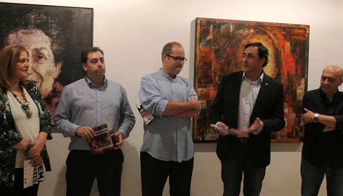 Inaugurada en el Centro Aguirre la exposición de José María Albareda