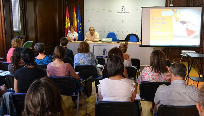 La Junta acerca a colectivos culturales de Guadalajara a programas europeos