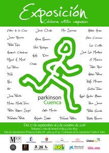 La Junta colabora con la Asociación Parkinson Cuenca en la celebración de su II Exposición y Subasta Benéfica
