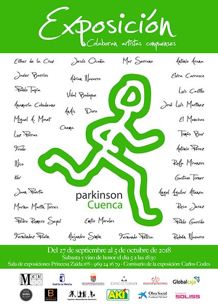 La Junta colabora con la Asociación Parkinson Cuenca en la celebración de su II Exposición y Subasta Benéfica