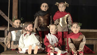 La Máquina Real continúa con los talleres de títeres esta vez con los usuarios de AFRAMAS