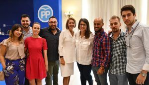 Los jóvenes de NNGG Castilla-La Mancha agradecen a Cospedal sus años de trabajo como presidenta regional