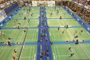Más de 1.200 deportistas participan en Guadalajara desde el lunes en los Campeonatos Europeos de Badminton Senior
