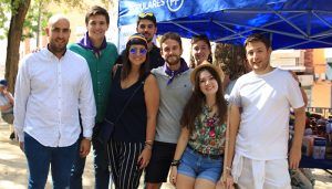 Nuevas Generaciones participa en la Paella Solidaria del PP Guadalajara