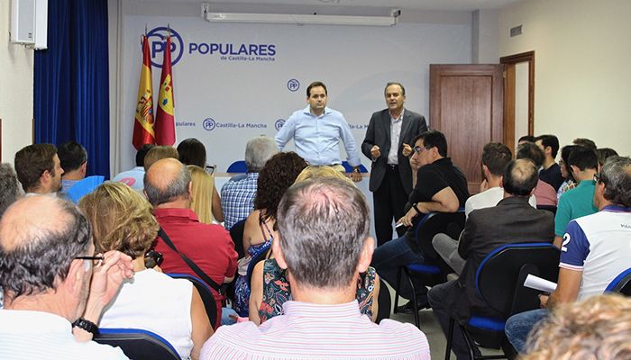 Núñez se muestra convencido de que escuchando e ilusionando a los afiliados, el PP-CLM puede recuperar la Junta y ayudar a Pablo Casado a echar a Pedro Sanchez