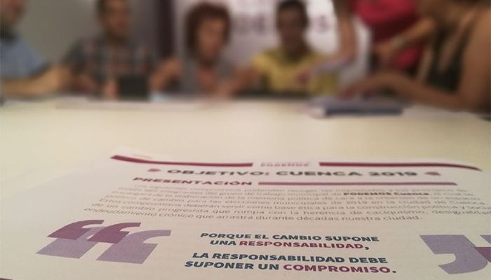 PODEMOS Cuenca iniciará la construcción del primer programa participativo de la historia en Cuenca después de San Mateo