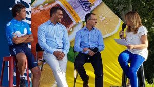 Telefónica y Ericsson muestran con Pedro Delgado una experiencia inmersiva en tiempo real aplicada al deporte