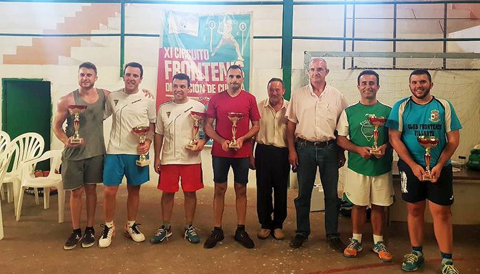 Villar de Olalla y El Peral disfrutaron de una nueva jornada del XI Circuito de Frontenis Diputación de Cuenca 2018