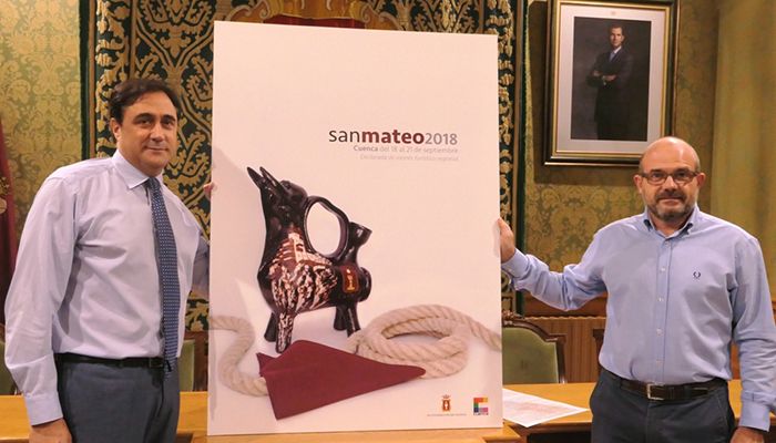 Ya hay cartel para anunciar las fiestas de San Mateo 2018, obra del conquense Julián Soria de la Torre