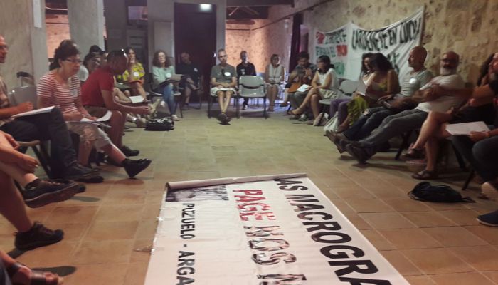 Éxito de participación en el III encuentro regional de Plataformas en contra de la ganadería industrial en CLM celebrado en Mota del Cuervo