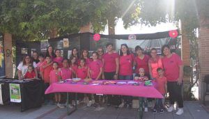 Aires feministas en la Plaza del Pueblo de Cabanillas