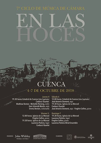 Arranca el VII Ciclo de Música de Cámara ‘En las hoces’ en la Catedral de Cuenca 3 Arranca el VII Ciclo de Música de Cámara ‘En las hoces’ en la Catedral de Cuenca