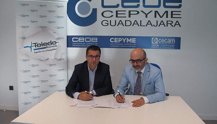 CEOE-Cepyme Guadalajara y Asesoría Toledo renuevan su convenio de colaboración