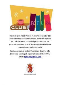 Comienza una nueva temporada del Club de Lectura de Huete en la Biblioteca Pública Municipal