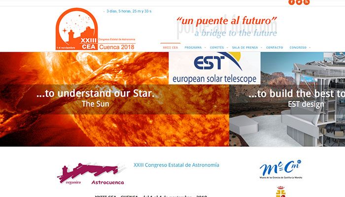 Cuenca acoge el XXIII Congreso Estatal de Astronomía del 1 al 4 de noviembre