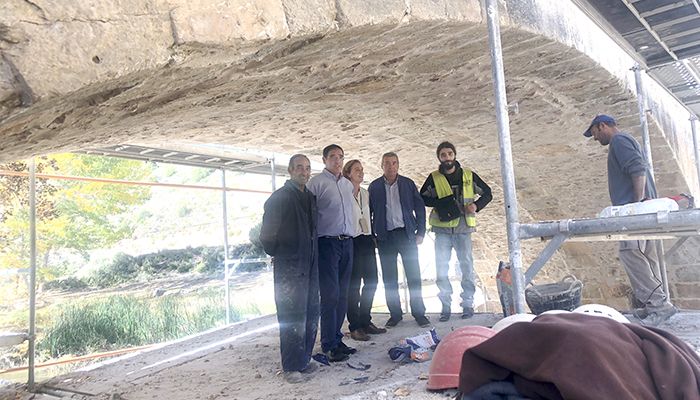 Diputación de Cuenca acomete la rehabilitación del Puente de Cristinas en Pajaroncillo
