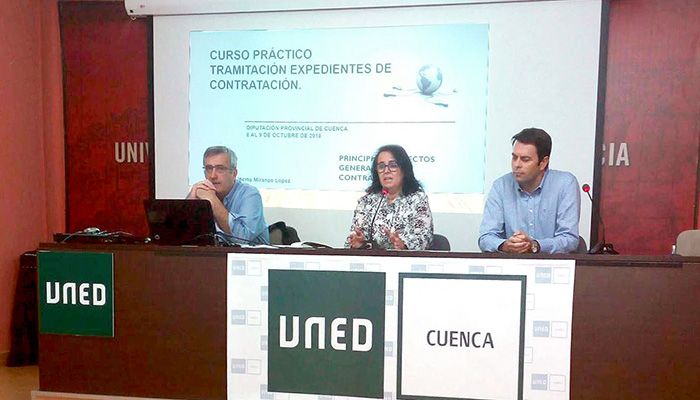 Diputación de Cuenca continúa reforzando la formación del personal municipal en materia de contratación