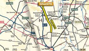 Diputación de Cuenca inicia el expediente de contratación del arreglo de la carretera de Sisante al límite de la provincia