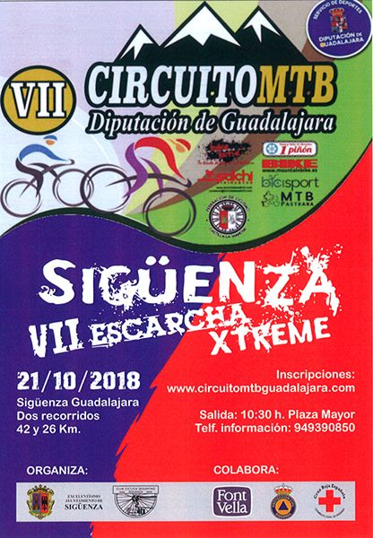 El domingo 21, VII Escarcha Xtreme, penúltima prueba del Circuito MTB Diputación de Guadalajara 3 El domingo 21, VII Escarcha Xtreme, penúltima prueba del Circuito MTB Diputación de Guadalajara