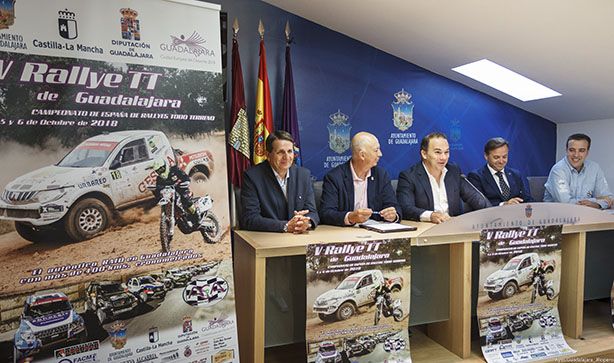 Este viernes 5 de octubre, arranca el V Rallye TT de Guadalajara
