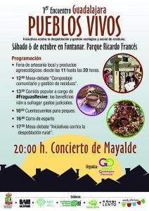 Fontanar acogerá este sábado el I Encuentro de Guadalajara Pueblos Vivos