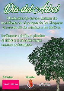 Huete celebrará este martes, 30 de octubre, el Día del Árbol