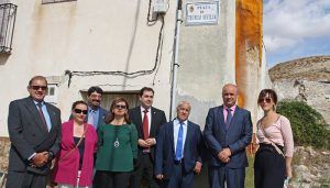 Huete homenajea a Teófilo Sevilla poniendo su nombre a la nueva plaza de Saceda del Río
