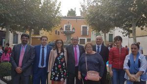 Huete inaugura su simbólica Plaza del Pato
