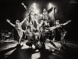 Integrantes del Circo del sol en el Buero Vallejo el sábado, 27 de octubre