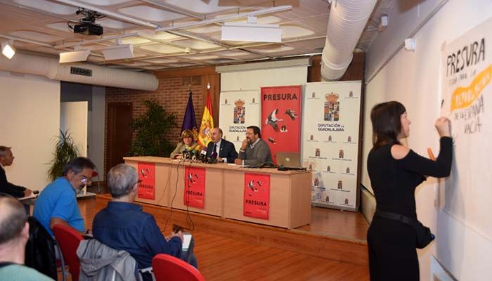 La Diputación de Guadalajara acoge la presentación de la Feria Presura para la Repoblación de la España Vacía en la que estará presente