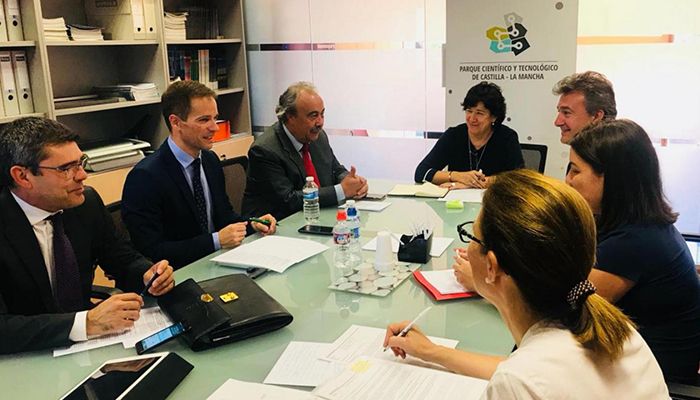 La Junta coordina con el Parque Científico y Tecnológico el desarrollo de la Estrategia de Impulso del Corredor del Henares