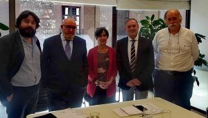 La Plataforma Abraza el Infantado traslada al Ministerio la necesidad de abrir el Palacio y avanzar con el plan museográfico