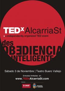 Las charlas TED llegan al Buero Vallejo el sábado, 3 de noviembre