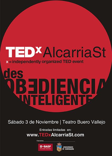 Las charlas TED llegan al Buero Vallejo el sábado, 3 de noviembre