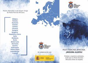 Los cazadores se implican en poner freno a la entrada de la PPA en España