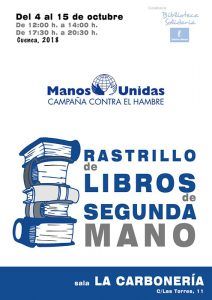 Manos Unidas inicia en Cuenca la quinta edición de su rastrillo de libros de segunda mano