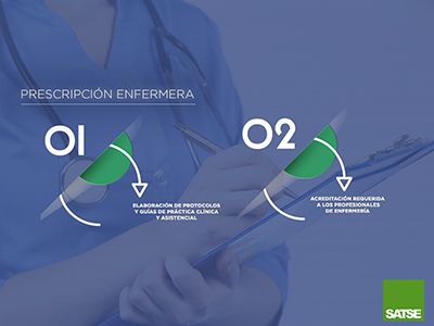 SATSE pide la implementación urgente en los centros de la prescripción enfermera