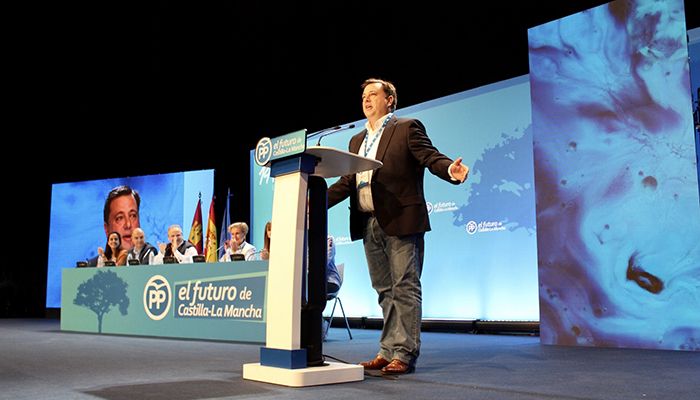 Serrano afirma que el Partido Popular seguirá encadenando victorias, progreso y esperanzas con Paco Núñez al frente