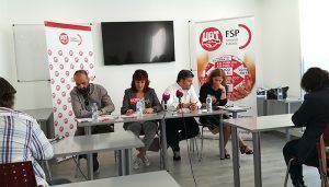 UGT, CCOO, CSIF y STE convocan movilizaciones en todas las provincias de CLM para el 25 de octubre