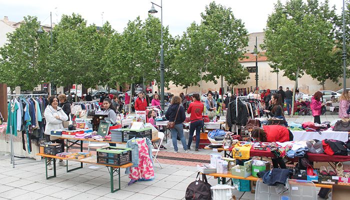 Un total de 60 puestos participarán este domingo en el 5º Mercadillo de Segunda Mano de Cabanillas