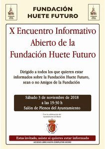 X Encuentro Informativo Abierto de la Fundación Huete Futuro