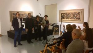 Éxito de público en el concierto celebrado con motivo de la exposición de Pedro Mercedes en Casa Zavala