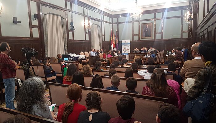 Casi un centenar de niños participa en el IV Foro Provincial por la Participación Infantil organizado por la Diputación de Guadalajara