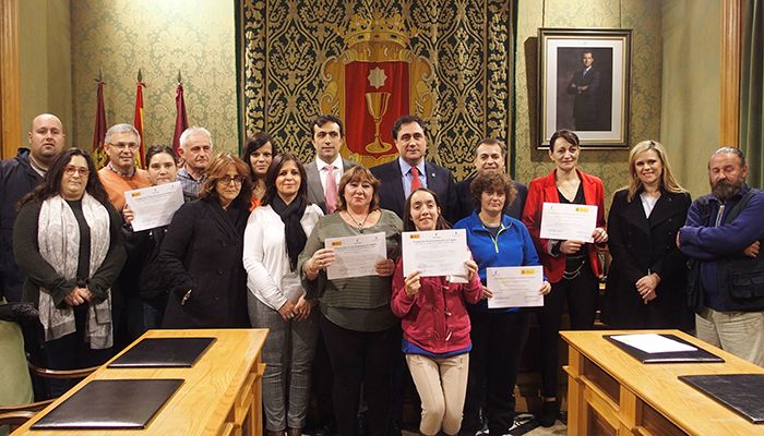 Clausurado el Taller de Empleo para el mantenimiento de edificios municipales desarrollado por el Ayuntamiento de Cuenca y la Junta