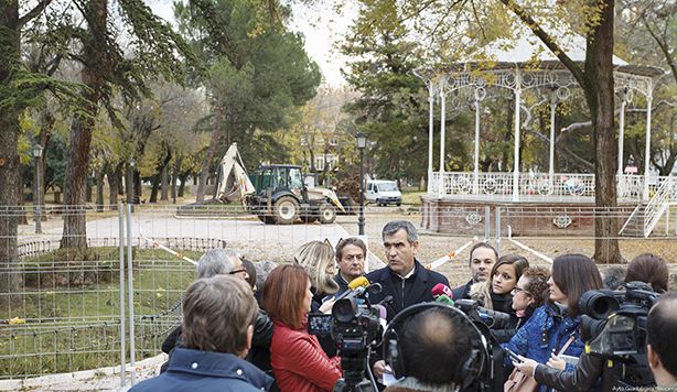 El Ayuntamiento de Guadalajara inicia la mejora del parque de La Concordia