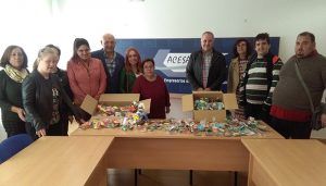 El centro ocupacional de San Clemente colabora con la campaña “San Clemente encantado”