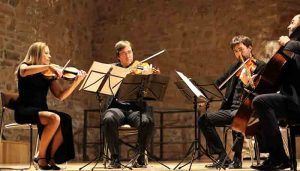 El cuarteto de cuerda Leonor clausura el XIII Festival de Música de Cámara de Sigüenza