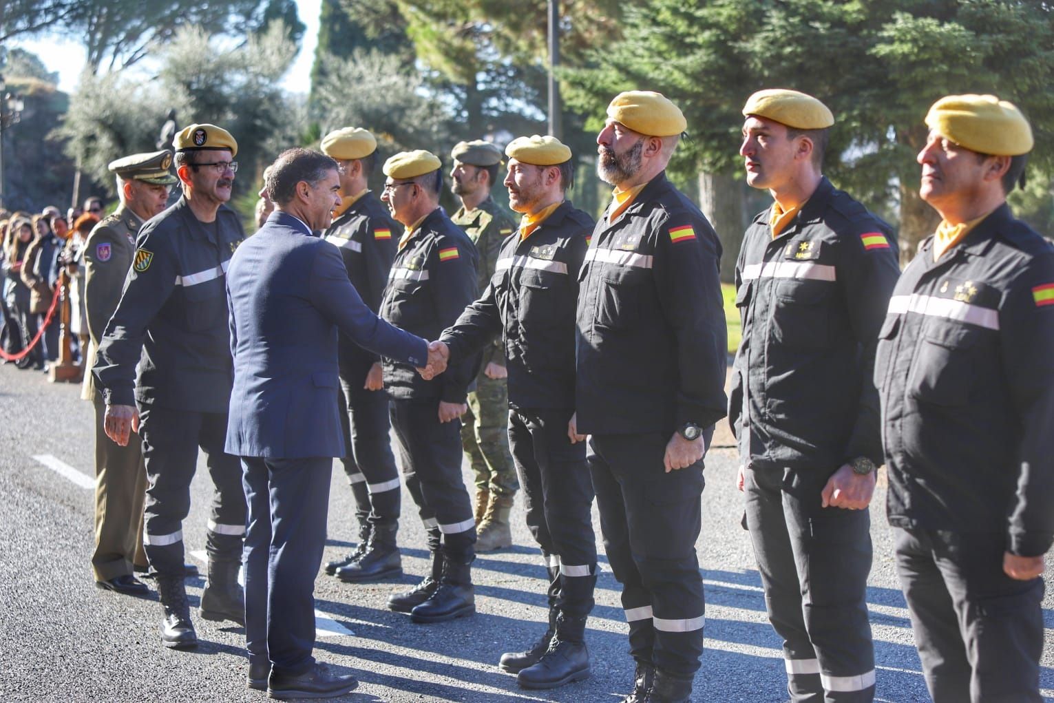 El delegado del Gobierno de España en Castilla-La Mancha copreside el acto de clausura del curso básico de Emergencias, organizado por la UME 3 El delegado del Gobierno de España en Castilla-La Mancha copreside el acto de clausura del curso básico de Emergencias, organizado por la UME